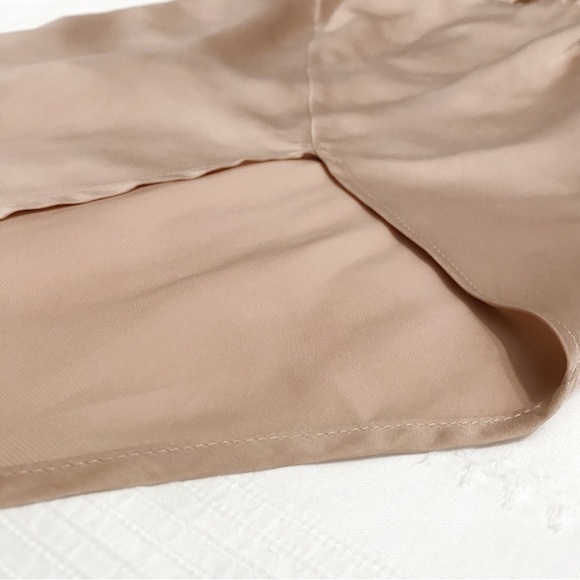 STYLESTALKER DUSTY PINK SATIN HALTER ASYMMETRICAL MIDI FORMAL EVENING DRESS - S - Picture 13 of 13